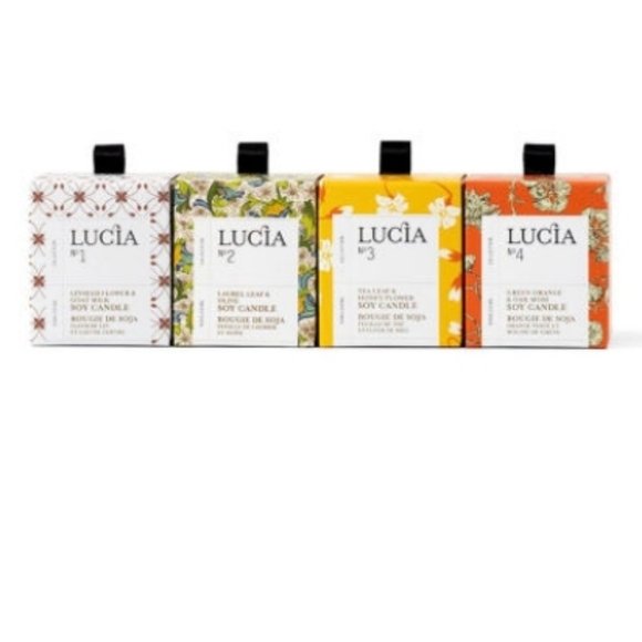 ♥️BUY 2 GET 1 FREE Lucia Assorted Votive Soy Candle Set Of 4 - Picture 7 of 10